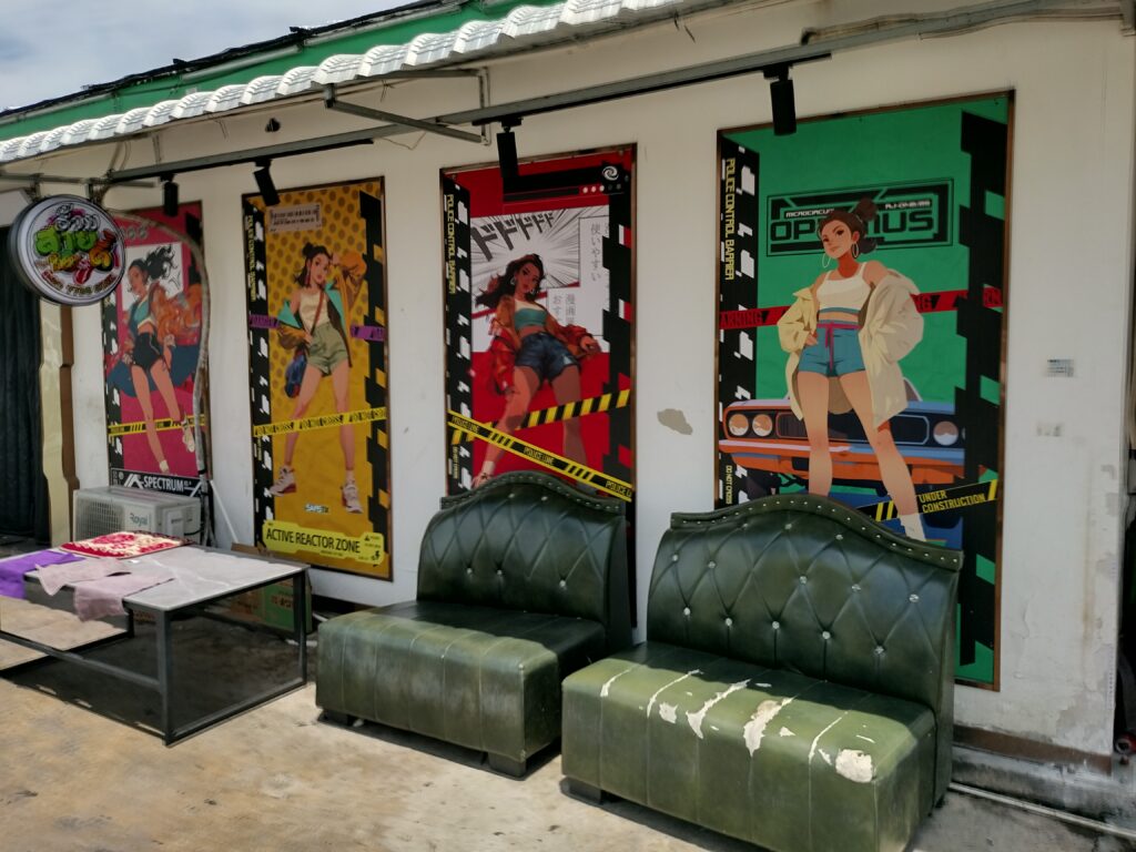 ゴールデントライアングル経済特区 ナイトマーケット予定地