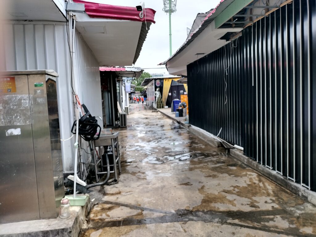 ゴールデントライアングル経済特区 ナイトマーケット予定地